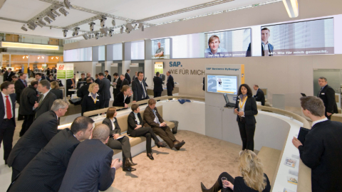 SAP Messeauftritt