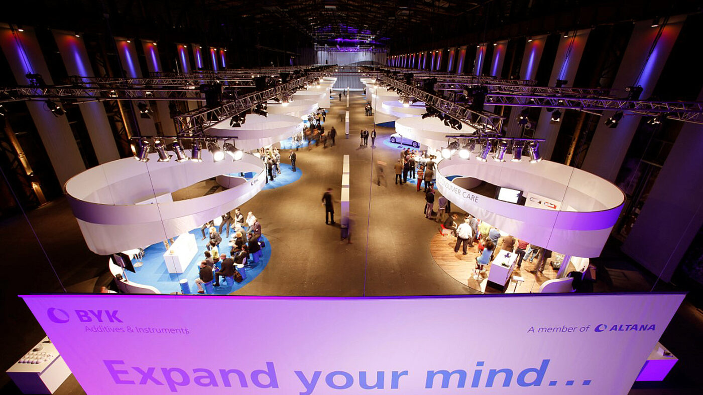 BYF Future Lab - Themeninseln zur Produktinszenierung und als Dialogflächen