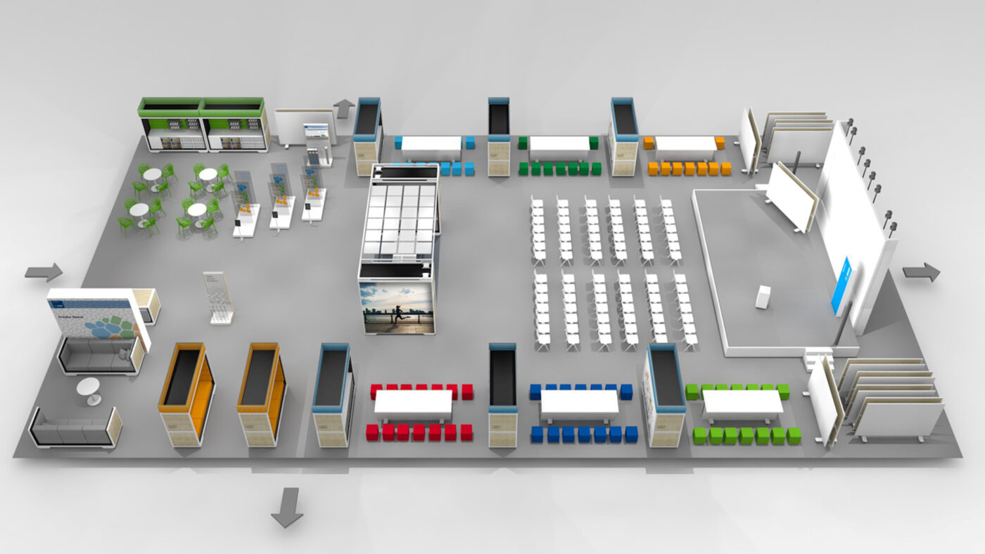 BASF Creator Space - Popup-Umsetzung des Co-Creation Space
