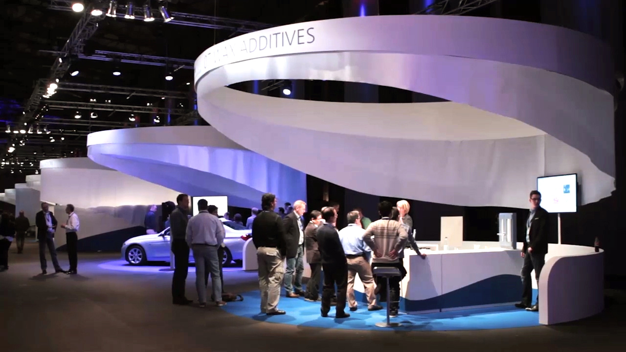 BYK Future Lab - Themeninseln zur Produktinszenierung und als Dialogflächen