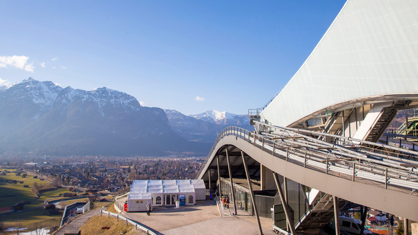 Klinikum Jubiläum - Presse-Event an der Olympiaschanze Garmisch-Partenkirchen