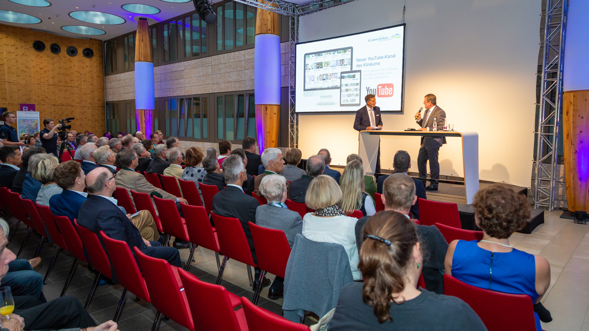 Klinikum Jubiläum - Launch des YouTube-Kanals