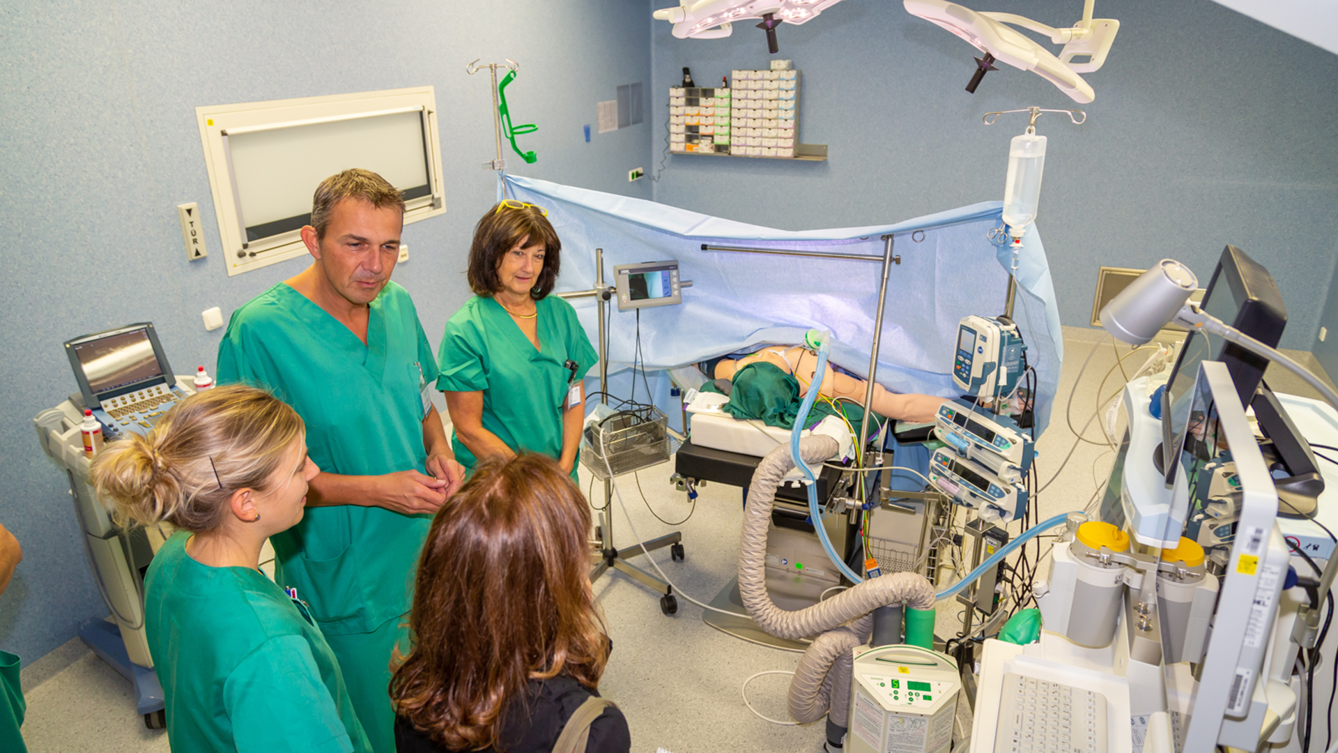 Klinikum Jubiläum - Inszenierter Erlebnisweg
