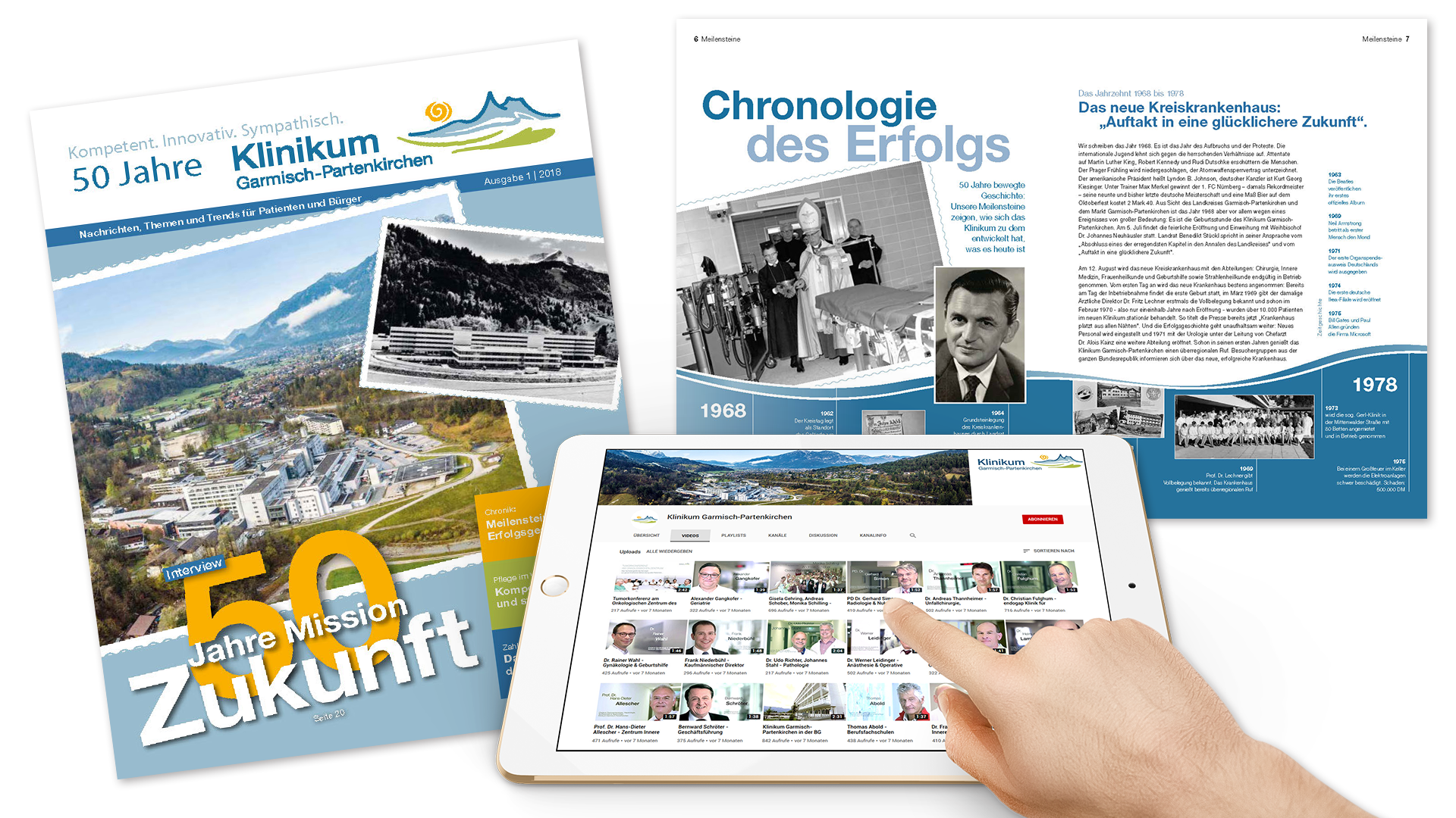 Klinikum Jubiläum - Jubiläum als Content Generator