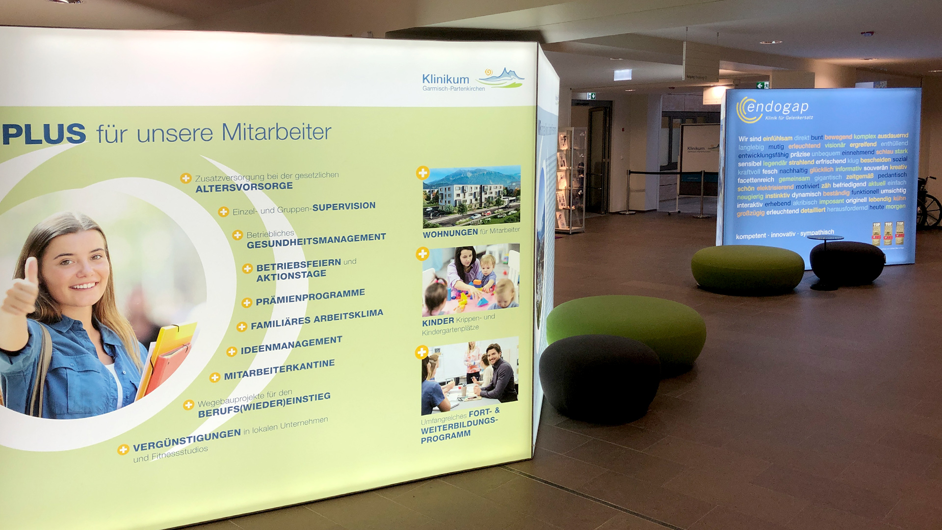 Klinikum Jubiläum - Nachhaltige Weiternutzung Medienistallation nach dem Jubiläum