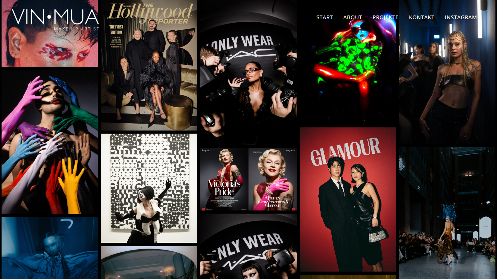 Kommunikationsgestaltung - Darstellung Portfolio und Cases - vom Kunden selbst gepflegt