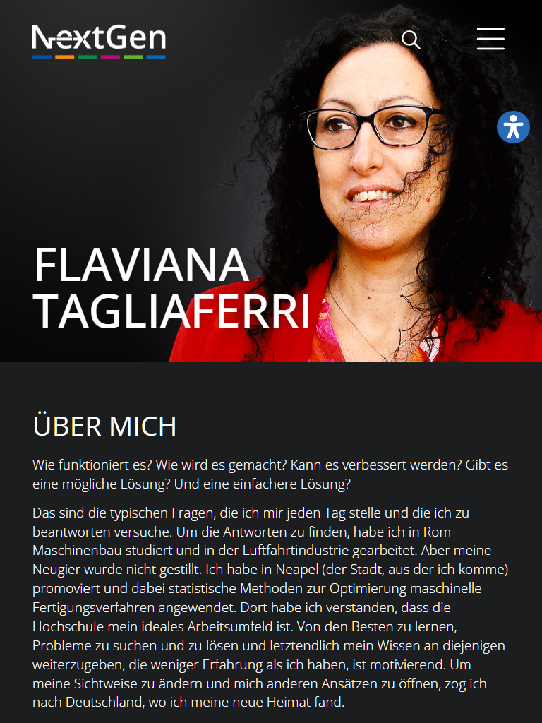 NextGen Wissenschaftskommunikation - Human-First Porträtierung und attraktive Blog-Architektur